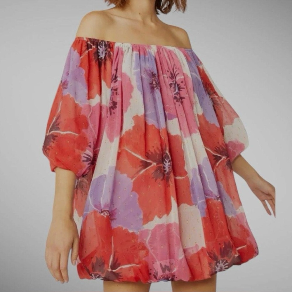 MISA Los Angeles Devon - Poppy Love Dress